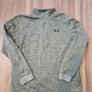 Mens Under Armour Quarter-Zip Sweatshirt Size Lg